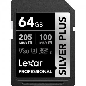 Lexar 64GB Professional SILVER PLUS UHS-I SDXC Hafıza Kartı