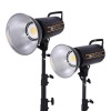Gdx HD-300II C BiColor 2'li Işık Seti 300W Video Led Işığı Gdx HD-300II C BiColor 2'li Işık Seti 300W Video Led Işığı