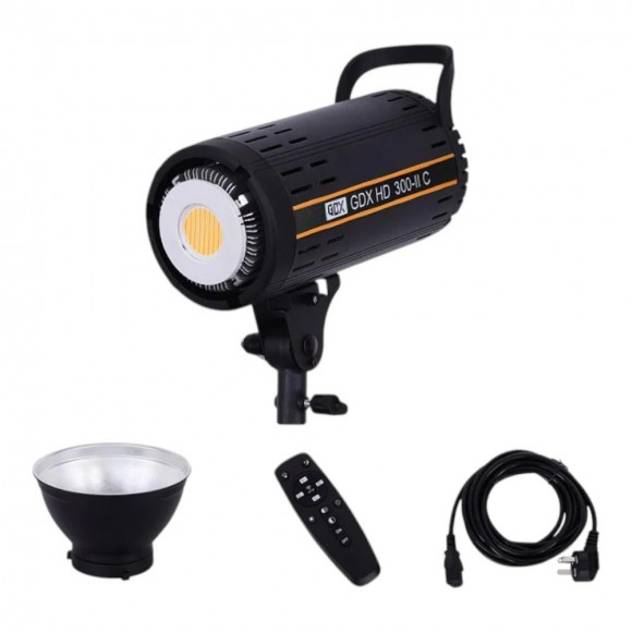 Gdx HD-300II C BiColor 2'li Işık Seti 300W Video Led Işığı Gdx HD-300II C BiColor 2'li Işık Seti 300W Video Led Işığı
