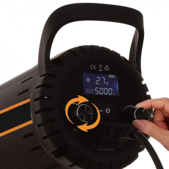 Gdx HD-300II C BiColor 2'li Işık Seti 300W Video Led Işığı Gdx HD-300II C BiColor 2'li Işık Seti 300W Video Led Işığı