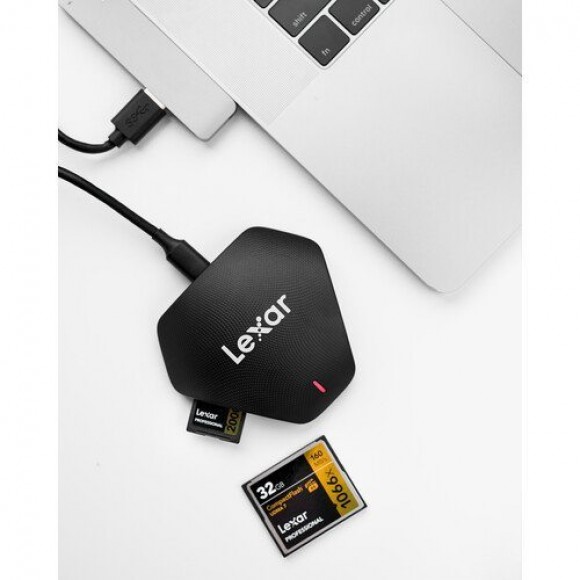 Lexar Professional Multi-Card 3-in-1 USB 3.1 Kart Okuyucu Lexar Professional Multi-Card 3-in-1 USB 3.1 Kart Okuyucu